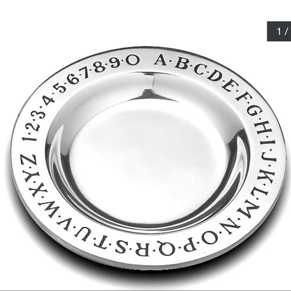 Wilton Armetale Other - Wilton Armetale Alphabet Serving Plate